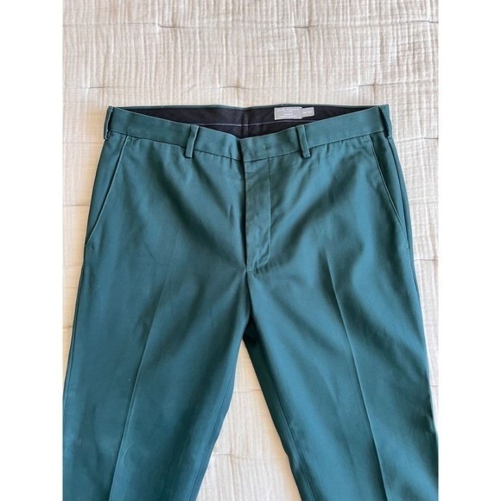 Club Monaco Connor Modern Slim Fit Teal Dress Pants Men Size 34x34
